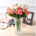 Haonai wholesale beautiful glass vase,clear crystal glass vase